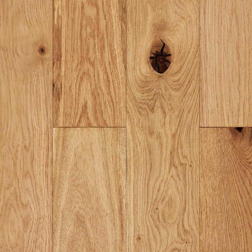 Natural Brushed UV Lacquered
