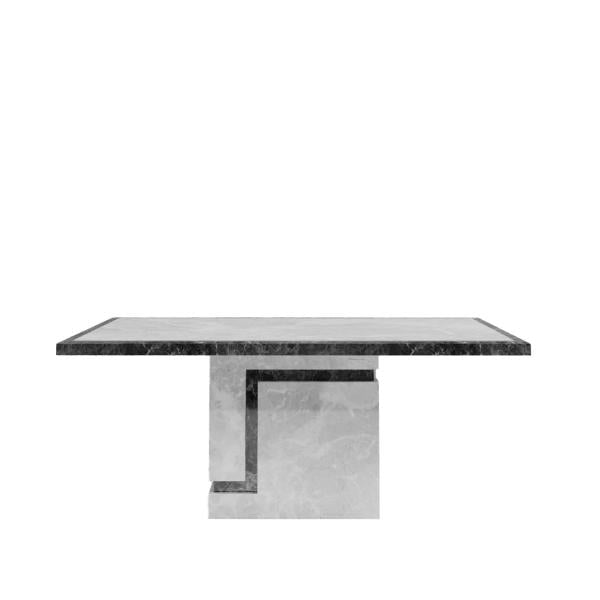 Venus Grey Engineered Marble Dining Table 160cm