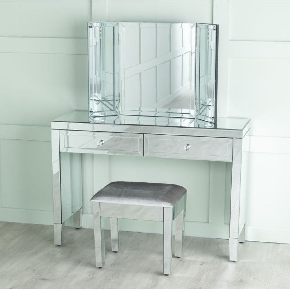 Vasari Mirrored Dressing / Console Table