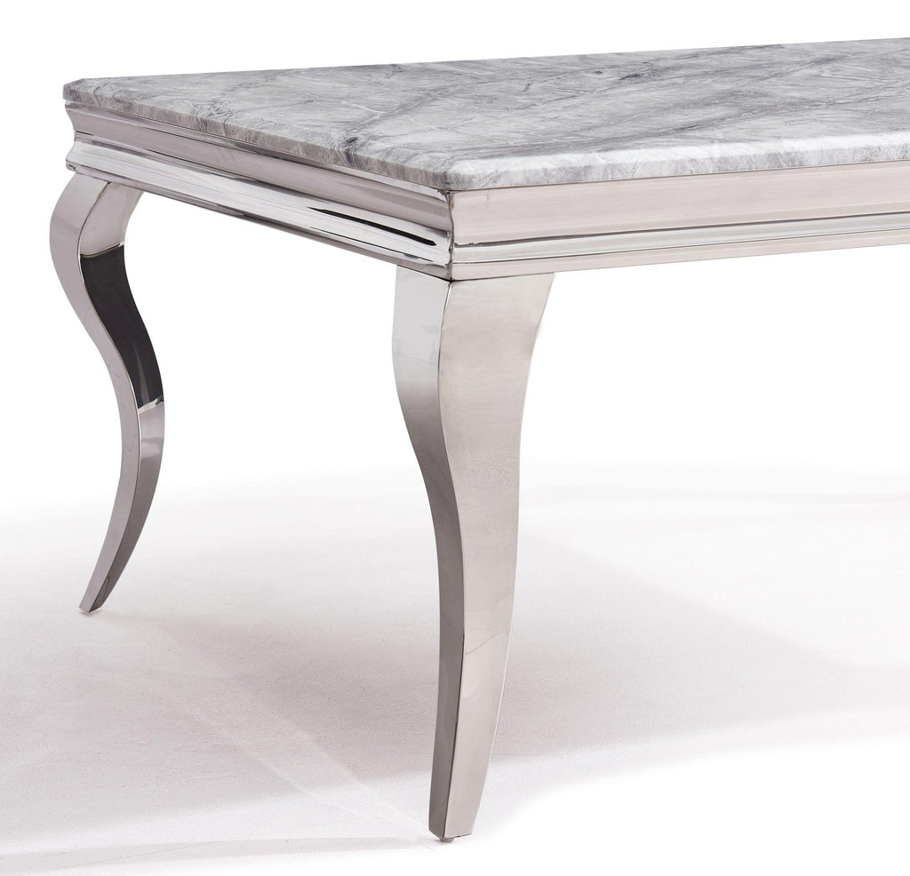 Merida Grey Engineered Marble Coffee Table