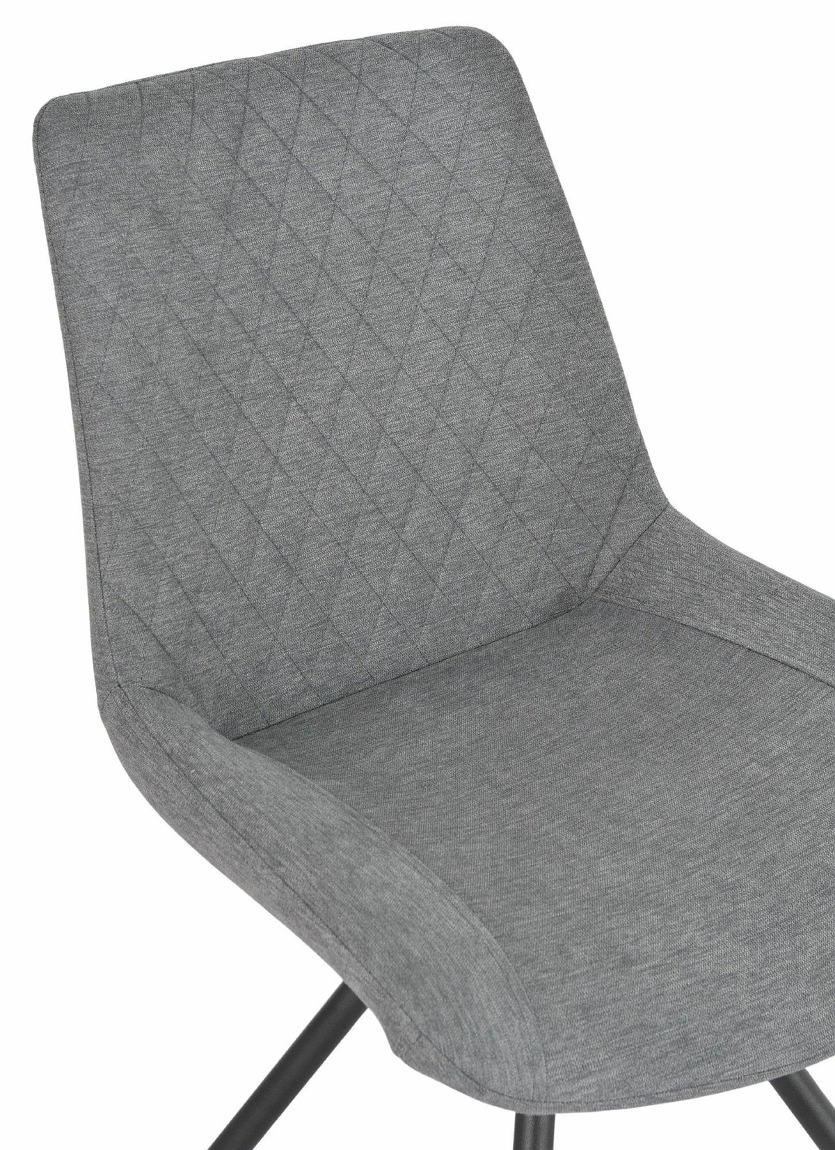 Lumière Fabric Swivel Dining Chair