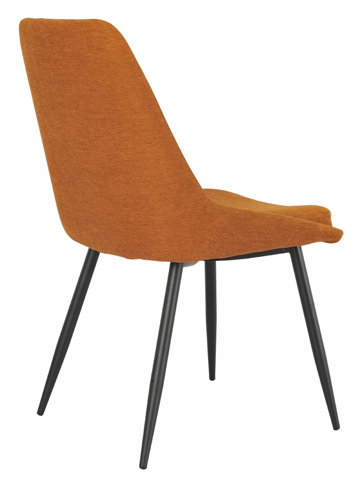 Beaumont Fabric Dining Chair with Black Legs