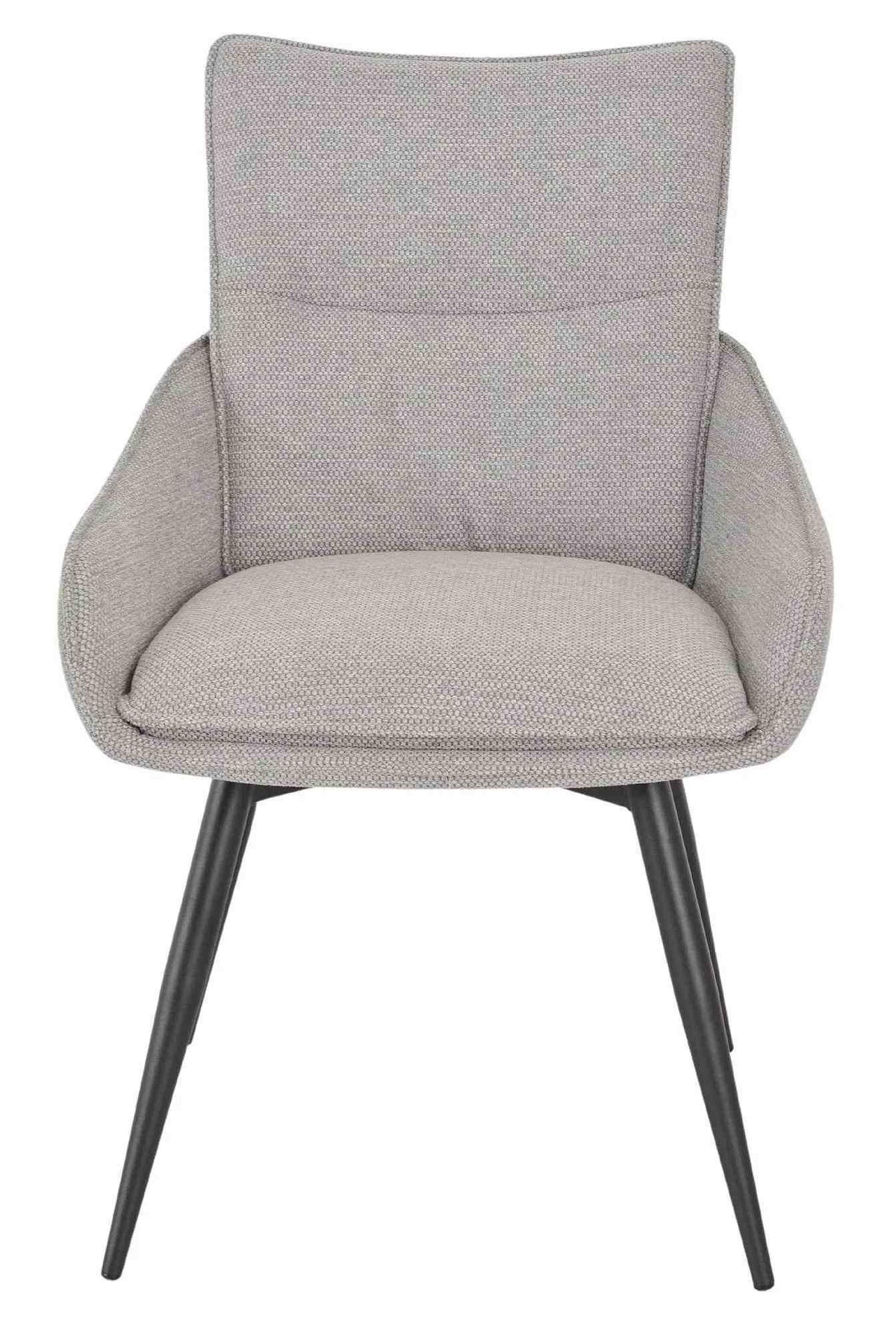 Venezia Fabric Swivel Dining Chair