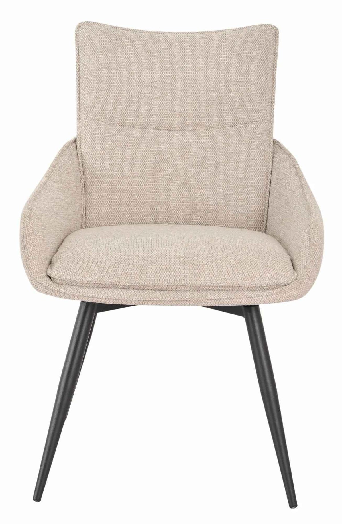 Venezia Fabric Swivel Dining Chair