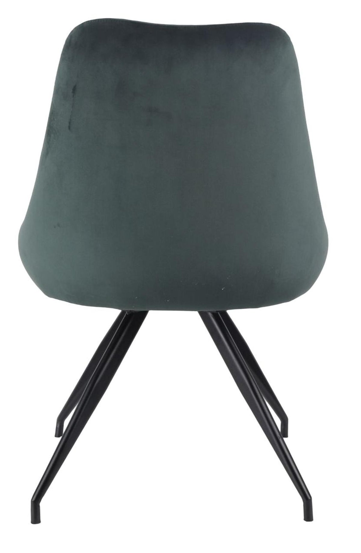 Velours Velvet Fabric Swivel Dining Chair