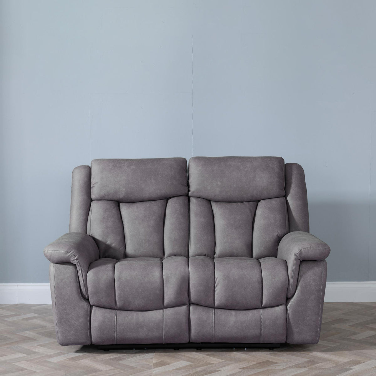 Pickford Grey Fabric Electric Recliner Sofa