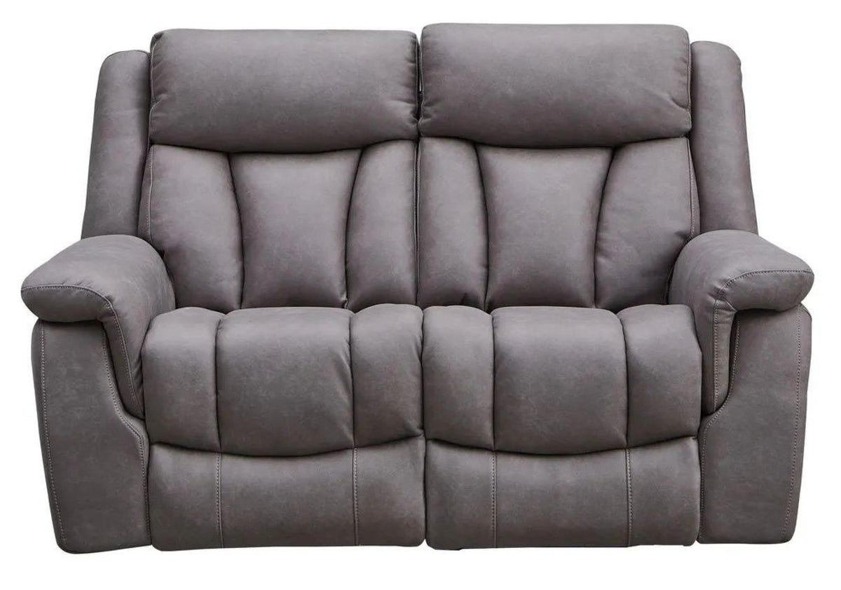 Pickford Grey Fabric Electric Recliner Sofa