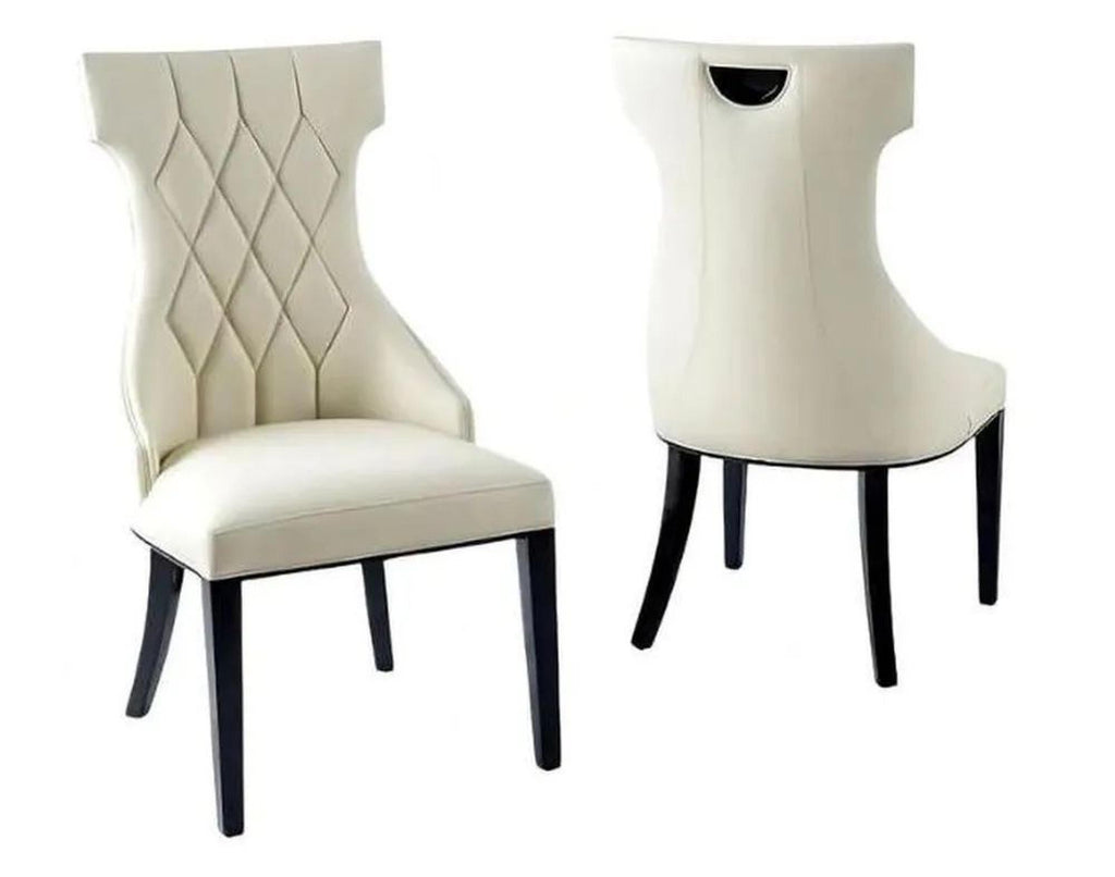 Sovereign Large High Back Faux Leather Dining Chair