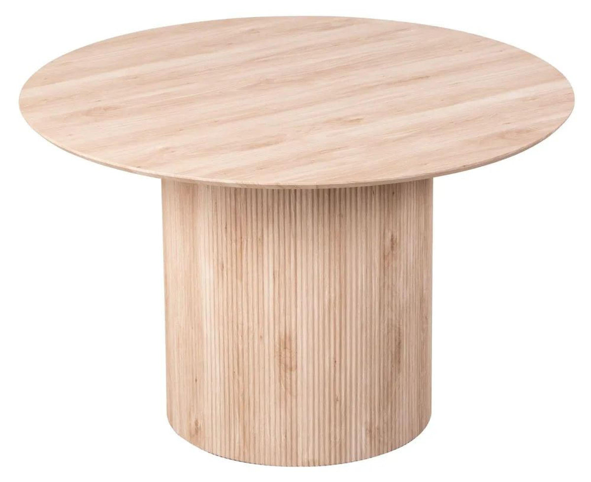 Renzo Oak Effect Round Dining Table 120cm