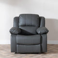 Helena Grey Leather Electric Recliner Sofa