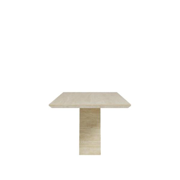 Pluto Beige Engineered Marble Dining Table 200cm