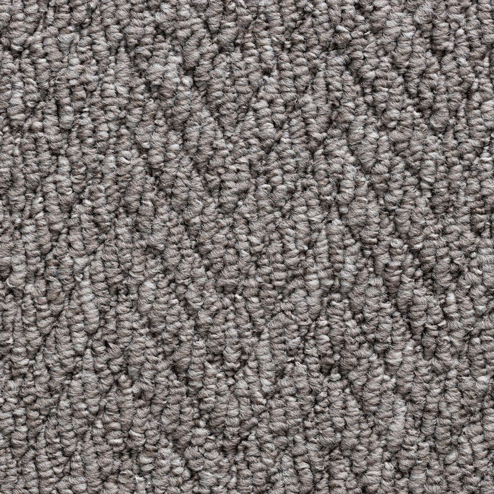 Havana Herringbone Carpet - Dark Grey