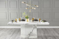 Athens White Dining Table 200cm