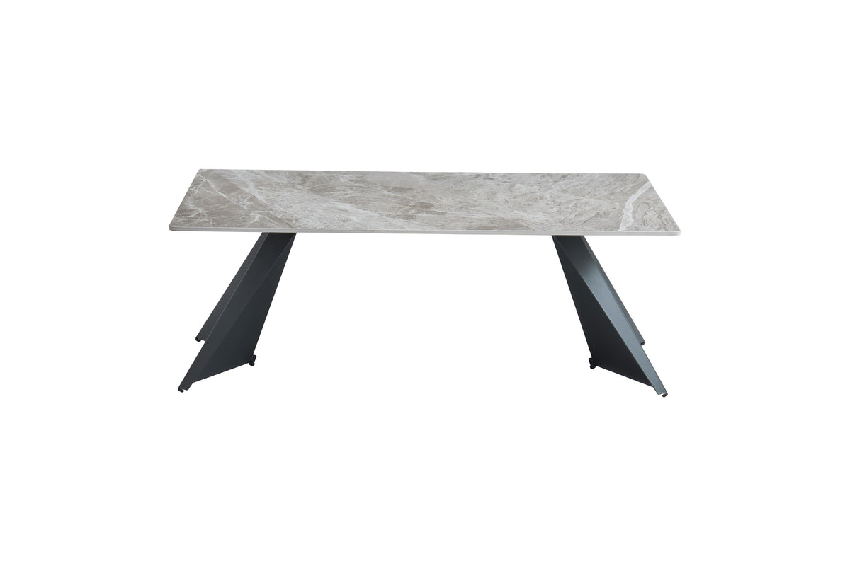 Chicago Ceramic Marble-Effect Coffee Table
