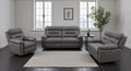 Lucca Ink Fabric Power Recliner Sofa