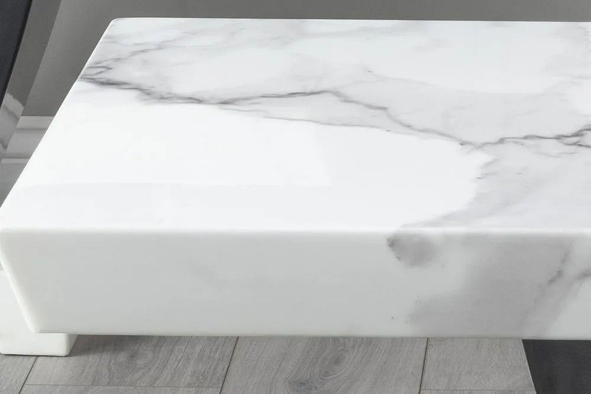Omega White Black High Gloss Coffee Table