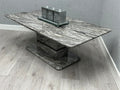 Roseberry Grey Marble-Effect Coffee Table