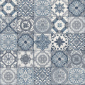 Belgravia Blue cushioned vinyl sheet flooring